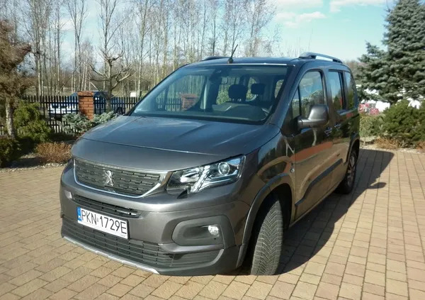 samochody osobowe Peugeot Rifter cena 69999 przebieg: 37000, rok produkcji 2019 z Konin